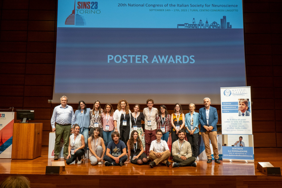 Anna Bertucci, Anna Mitola e Matilde Reni premiate tra i migliori poster al Congresso della Società Italiana di Neuroscienze 2023